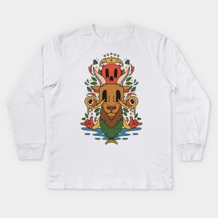 Capricorn Kids Long Sleeve T-Shirt